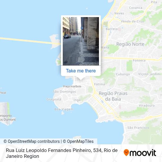 Rua Luiz Leopoldo Fernandes Pinheiro, 534 map