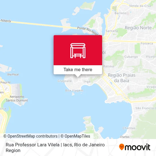 Rua Professor Lara Vilela | Iacs map