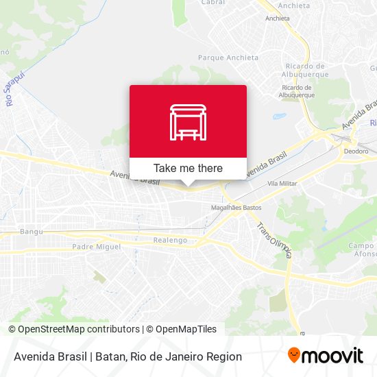 Mapa Avenida Brasil | Batan
