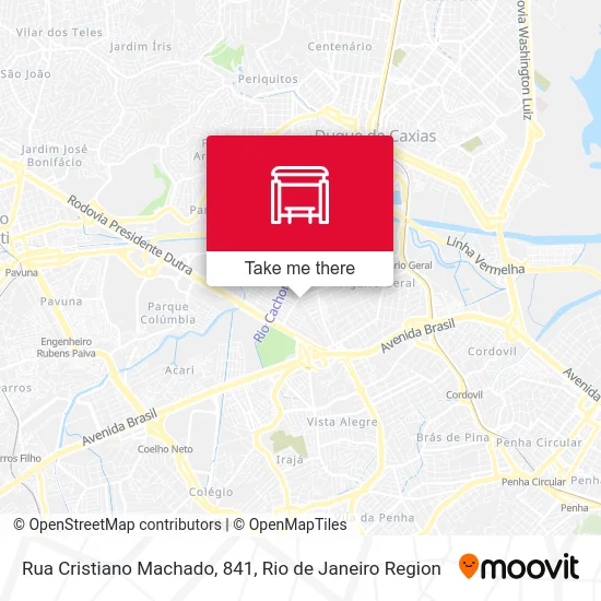 Rua Cristiano Machado, 841 map
