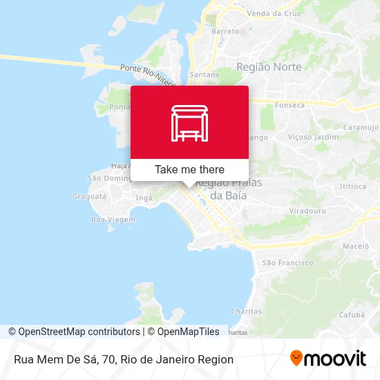 Rua Mem De Sá, 70 map