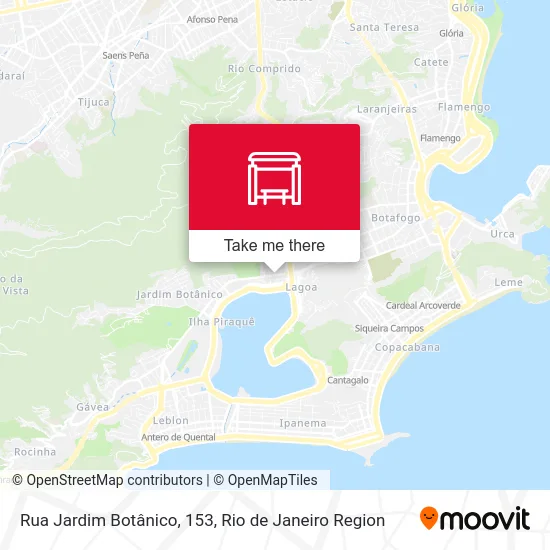 Rua Jardim Botânico, 153 map