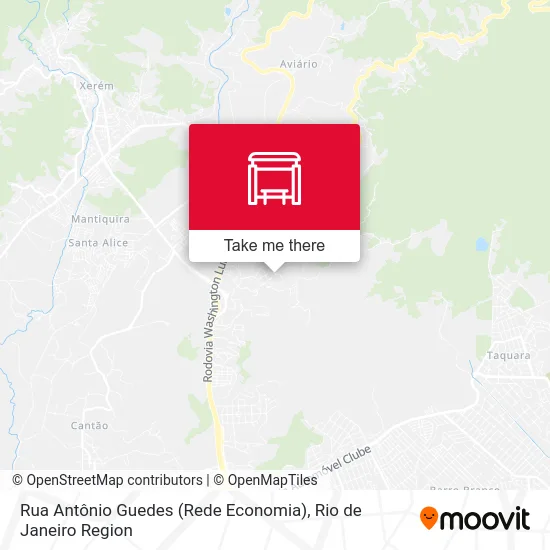 Rua Antônio Guedes (Rede Economia) map