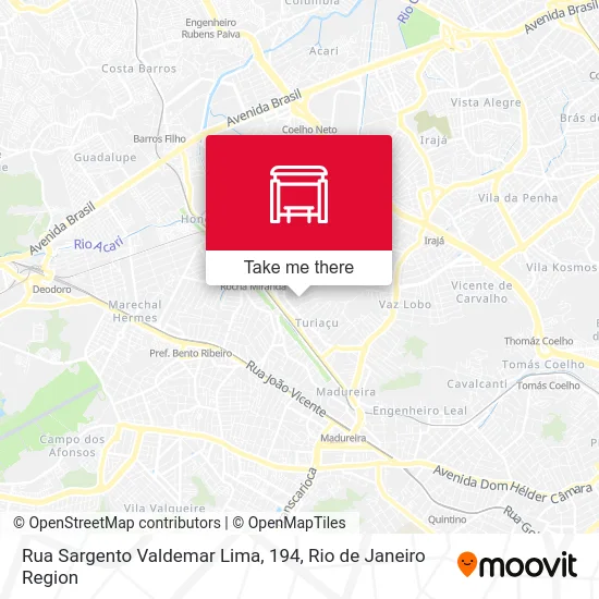 Rua Sargento Valdemar Lima, 194 map
