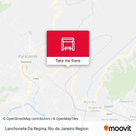 Lanchonete Da Regina map