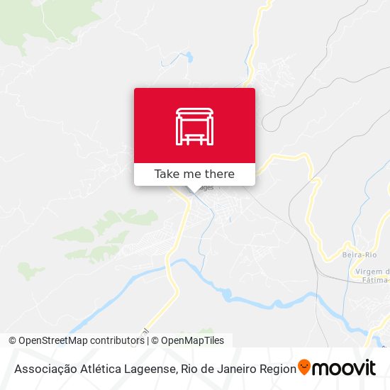 Mapa Associação Atlética Lageense