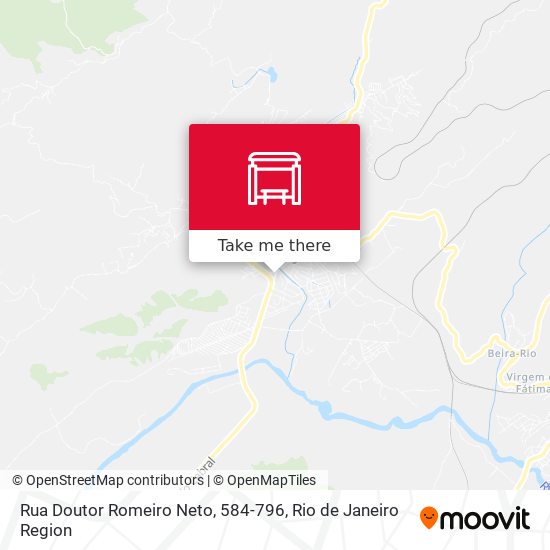 Mapa Rua Doutor Romeiro Neto, 584-796