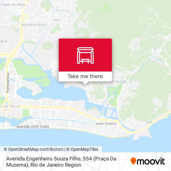 Avenida Engenheiro Souza Filho, 554 (Praça Da Muzema) map