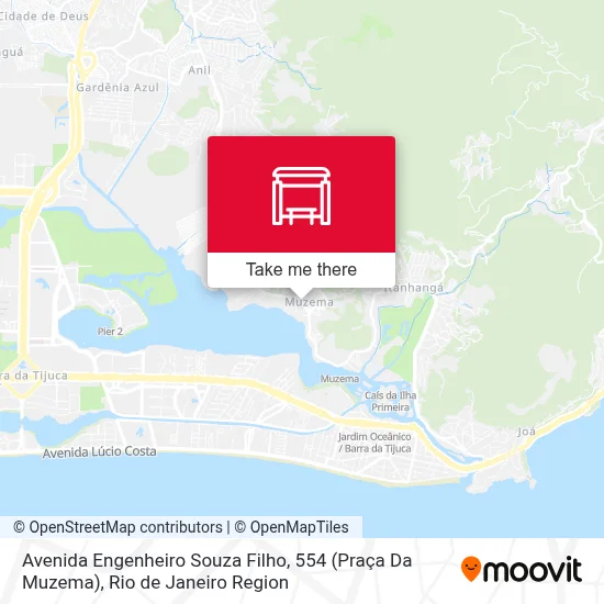 Avenida Engenheiro Souza Filho, 554 (Praça Da Muzema) map