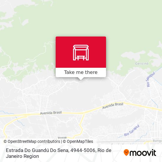 Estrada Do Guandú Do Sena, 4944-5006 map