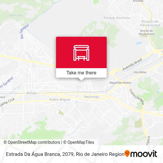 Estrada Da Água Branca, 2079 map