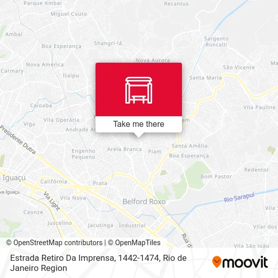 Estrada Retiro Da Imprensa, 1442-1474 map