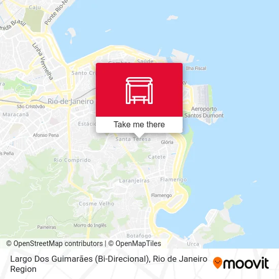 Largo Dos Guimarães (Bi-Direcional) map