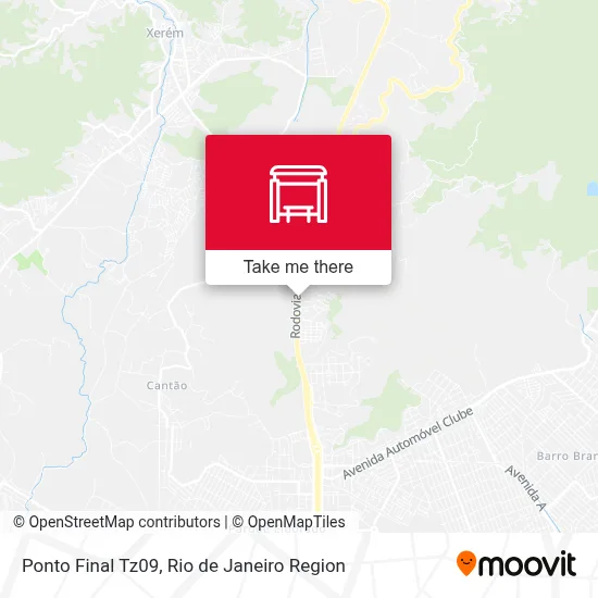 Ponto Final Tz09 map