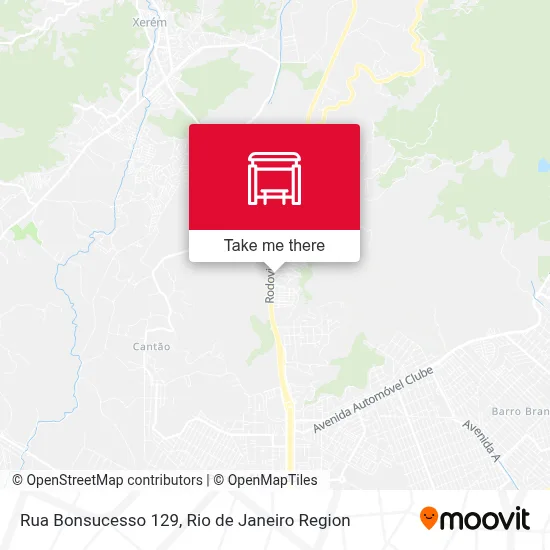Rua Bonsucesso 129 map