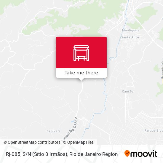 Rj-085, S/N (Sítio 3 Irmãos) map