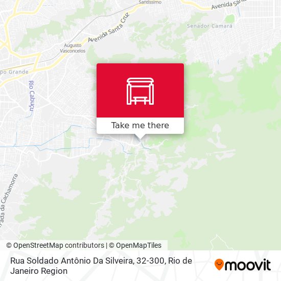 Rua Soldado Antônio Da Silveira, 32-300 map