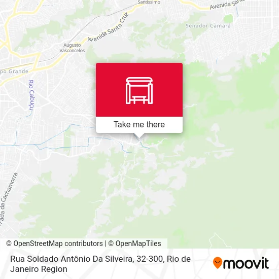 Rua Soldado Antônio Da Silveira, 32-300 map