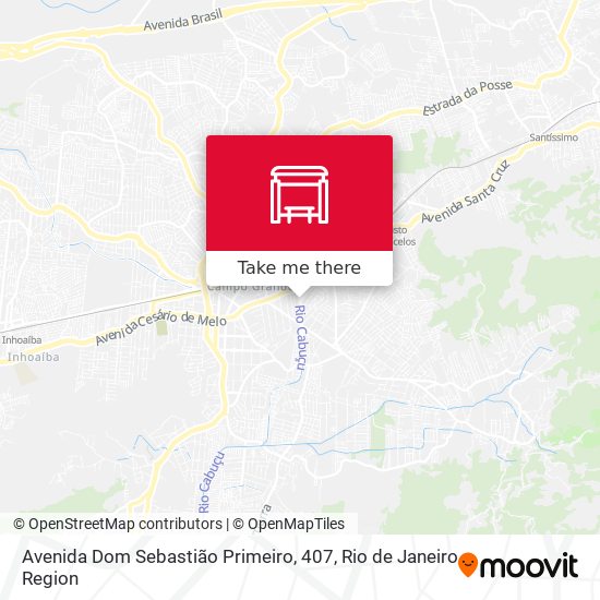 Avenida Dom Sebastião Primeiro, 407 map
