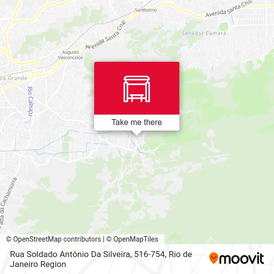 Rua Soldado Antônio Da Silveira, 516-754 map