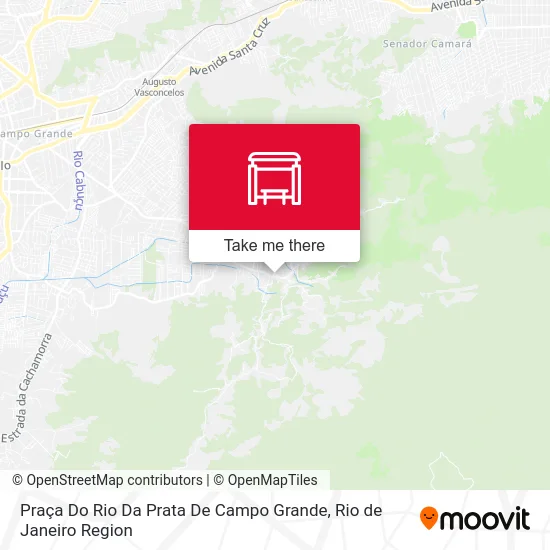 Praça Do Rio Da Prata De Campo Grande map