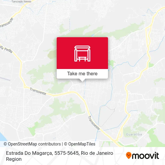 Estrada Do Magarça, 5575-5645 map