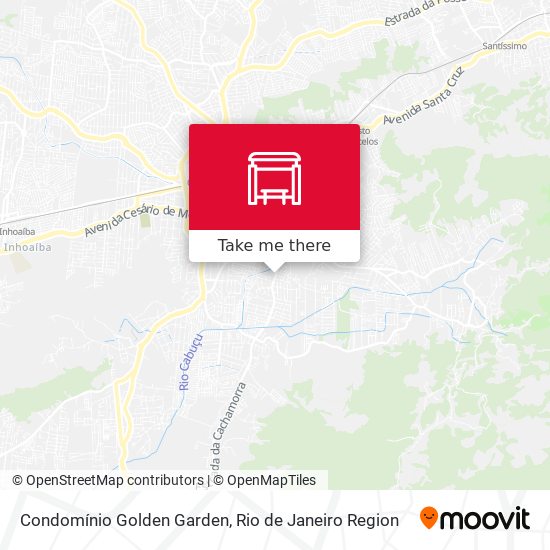 Mapa Condomínio Golden Garden