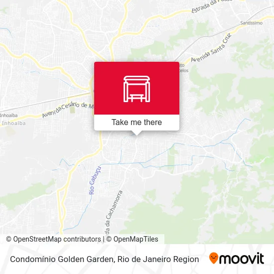 Condomínio Golden Garden map