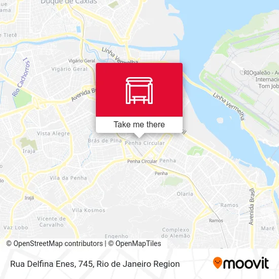 Rua Delfina Enes, 745 map