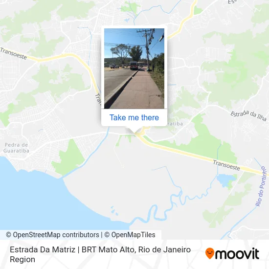 Estrada Da Matriz | BRT Mato Alto map