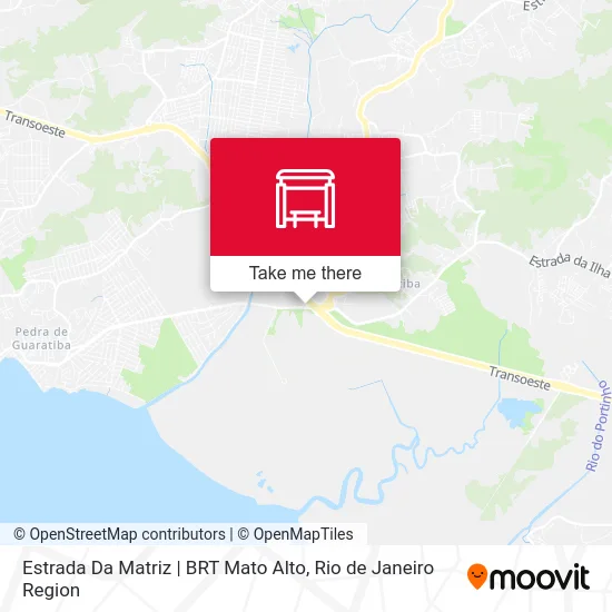 Estrada Da Matriz | BRT Mato Alto map