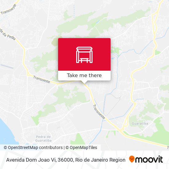 Mapa Avenida Dom Joao Vi, 36000