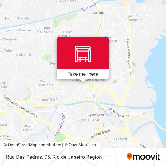 Rua Das Pedras, 75 map