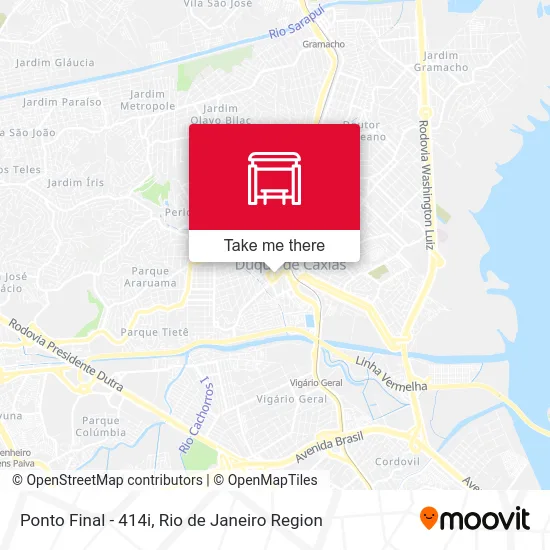 Ponto Final - 414i map