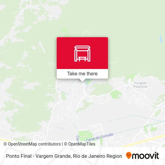 Ponto Final - Vargem Grande map