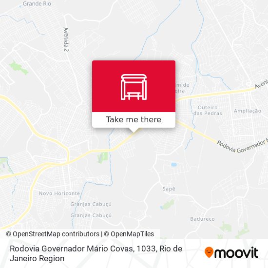 Rodovia Governador Mário Covas, 1033 map