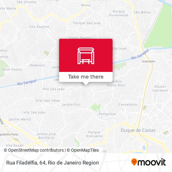 Rua Filadélfia, 64 map