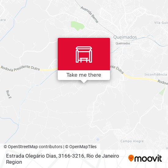 Estrada Olegário Dias, 3166-3216 map