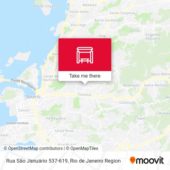 Rua São Januário 537-619 map
