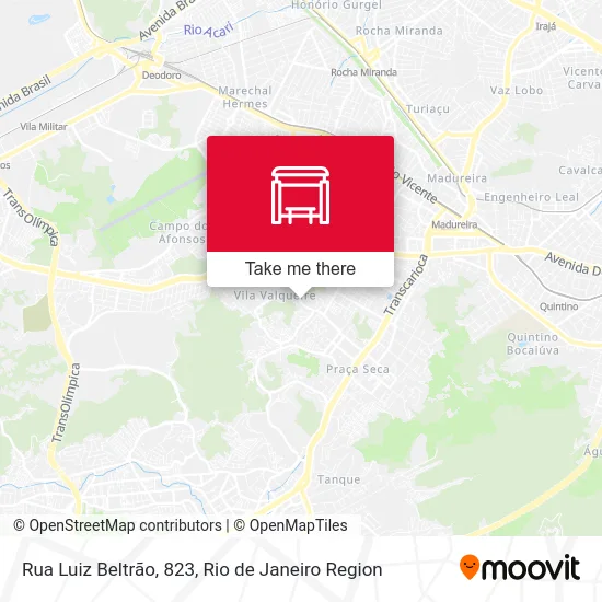 Rua Luiz Beltrão, 823 map