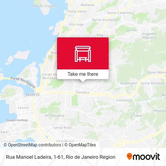 Rua Manoel Ladeira, 1-61 map