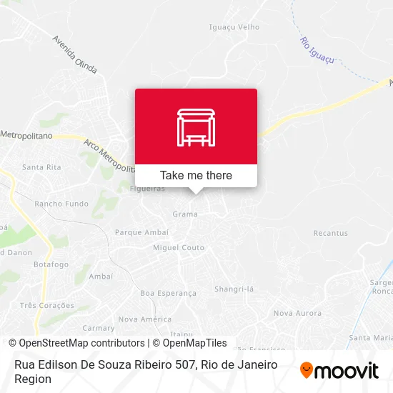 Rua Edilson De Souza Ribeiro 507 map