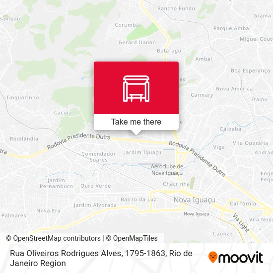 Rua Oliveiros Rodrigues Alves, 1795-1863 map