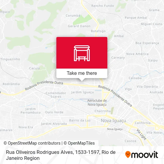 Rua Oliveiros Rodrigues Alves, 1533-1597 map