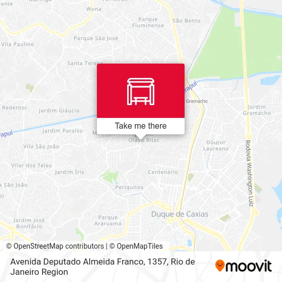 Avenida Deputado Almeida Franco, 1357 map