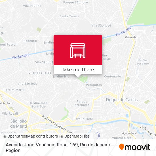 Avenida João Venâncio Rosa, 169 map