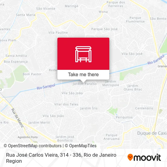 Rua José Carlos Vieira, 314 - 336 map