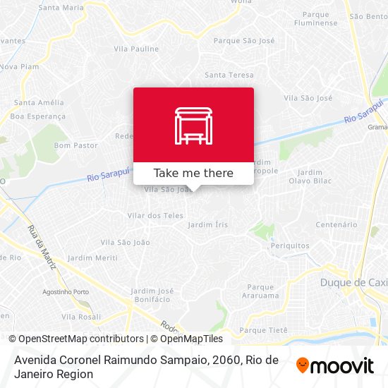 Avenida Coronel Raimundo Sampaio, 2060 map