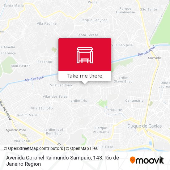 Avenida Coronel Raimundo Sampaio, 143 map