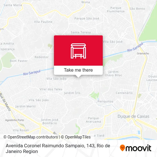 Avenida Coronel Raimundo Sampaio, 143 map